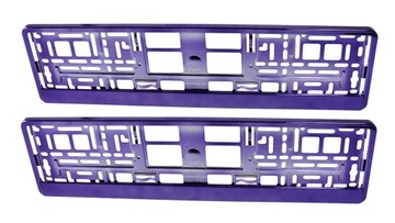 РАМА ДЛЯ МЕТАЛЛИЗИРОВАННЫХ ПЛИТ, ФИОЛЕТОВЫЙ, 2 шт + 8 шт саморезов