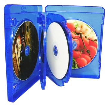 Pudełka na 6 Blu-Ray Niebieskie 22 mm 1 szt Amaray