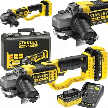 Szlifierka kątowa Stanley FMC761M2-QW 0 W 18 V