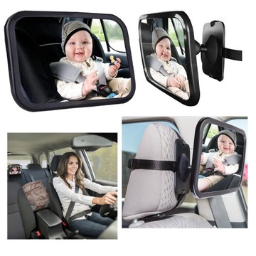 ЗЕРКАЛО НА ЗАДНЕМ СИДЕНЬЕ ДЕТСКОЕ, ЗЕРКАЛО НЕ РАЗБИВАЕМОЕ СИДЕНЬЕ