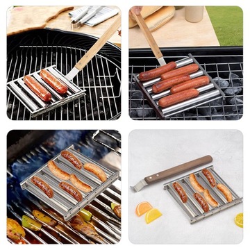 ПОДСТАВКА ДЛЯ КЕМПИНГОВОГО ГРИЛЯ ДЛЯ ХОТ-ДОГОВ НА ГРИЛЕ