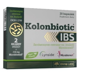 OLIMP KOLONBIOTIC IBS 20 KAPSUŁEK / PROBIOTYK / ZDROWE JELITA
