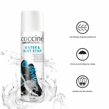 COCCINE WATER DIRT STOP ПРОМЫВКА ДЛЯ ОБУВИ 250мл