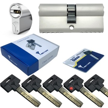 WKŁADKA MUL T LOCK CLASSIC 40/40 NIKIEL