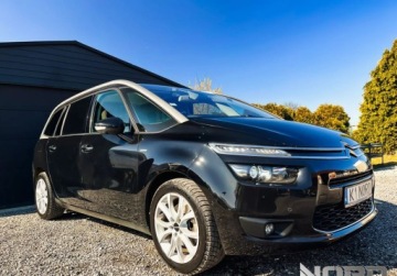 Citroen Grand C4 Picasso I 2.0 HDi FAP 150KM 2013 Citroen C4 Grand Picasso Bezwypadkowy, FV23, 7os Exclusive, KredytowanieLe, zdjęcie 2