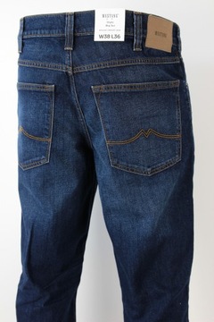 MUSTANG BIG SUR STRAIGHT SPODNIE JEANS _ W38 L36