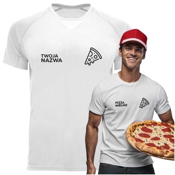 Koszulka Pizzeria z Nadrukiem GRATIS