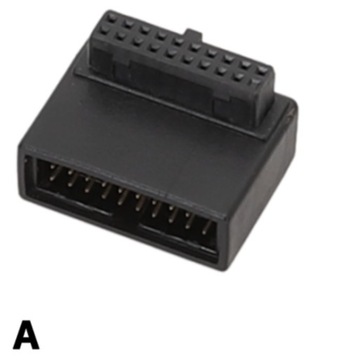 Адаптер угловой разъем USB 3.0 на передней панели 19/20 контактов