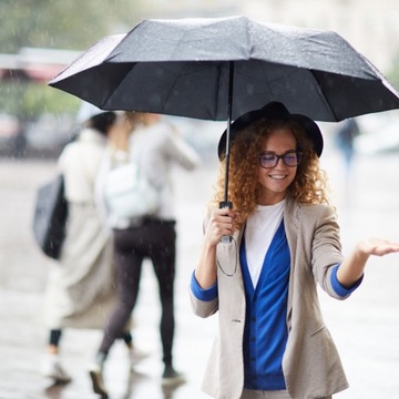 ХОРОШИЙ ЗОНТ АВТОМАТИЧЕСКИ СКЛАДЫВАЮЩИЙСЯ ЗОНТ + КРЫШКА XL