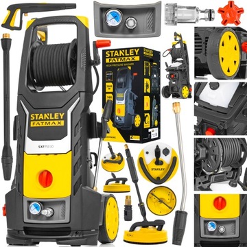 MYJKA CIŚNIENIOWA STANLEY FATMAX 3000W MOSIĄDZ INDUKCJA 260BAR + PATIO