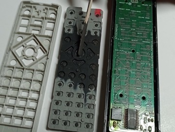 Farba do ścieżek przewodzących grafitowa 25 ml do naprawy pilota obudowa