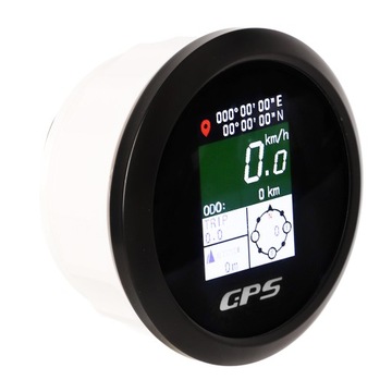 85-мм GPS-спидометр, 9-32 В, TFT-экран, цифровой