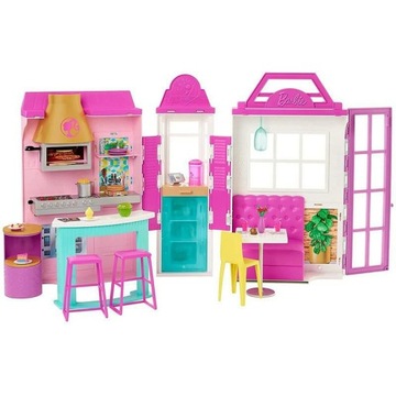 BARBIE restauracja z grilem zestaw GXY72
