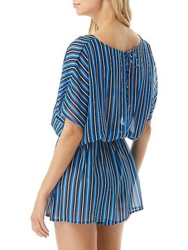 Michael Kors -Marine Stripe Kombinezon Plażowy r. XS