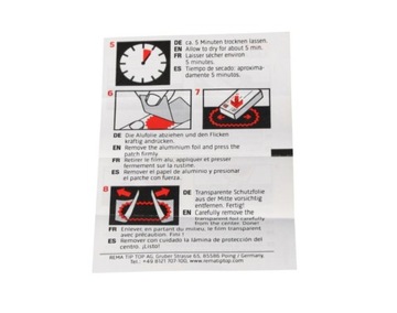 Комплект для ремонта велосипедной трубки TT02, 7 пластырей + 5 г клея Tip Top — 2 шт.