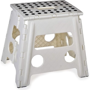 STOŁEK SKŁADANY TABORET KRZESŁO 150KG 32cm STOPIEŃ