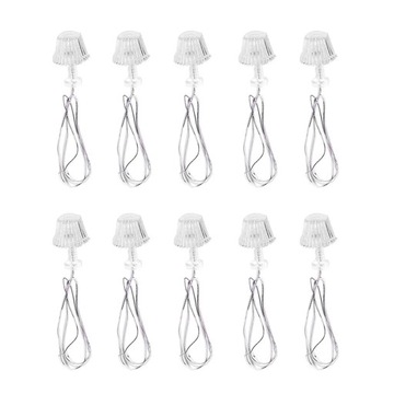 10 SZTUK Lampa stołowa LED do domku dla lalek 23mm