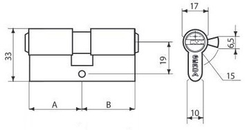 WKŁADKA GERDA NIKIEL H PLUS DO ZAMKA 5 KL. 30/50
