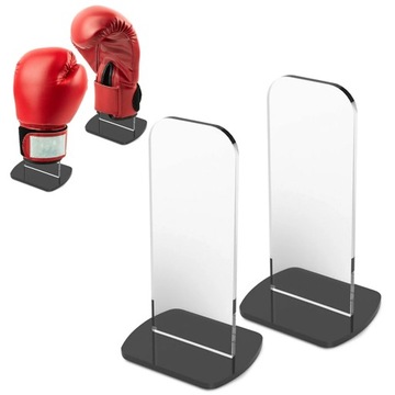 Boxing Glove Display Stand Upright Baseball Gloves Display Stand Acrylic Ve