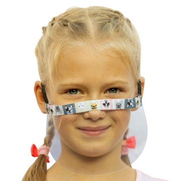 МАСКА МИНИ-ВИЗОР ДЛЯ ДЕТЕЙ В ШКОЛУ 12 размер.