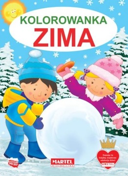 KOLOROWANKA ZIMA A4 32 STRONY