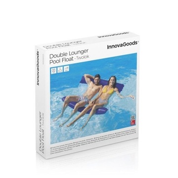 TWOLOK Двойной плавающий водный гамак для бассейна