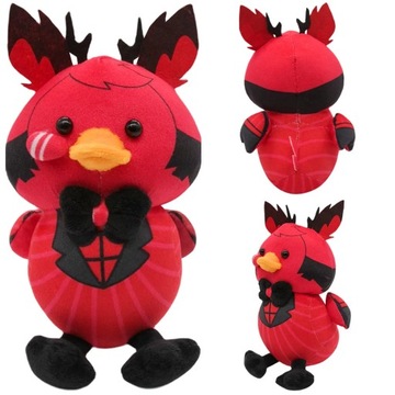 30CM Cursed Cat Alastor Cosplay Plush Plushies Cartoon Habzin Fantasy