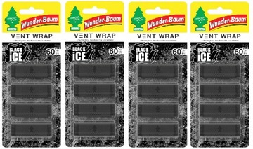 WUNDER BAUM VENT WRAP ODŚWIEŻACZ BLACK ICE