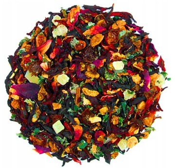 HERBATA OWOCOWA Pieczona Gruszka HIBISKUS 500g