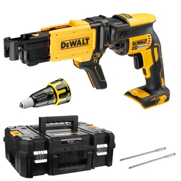 DEWALT WKRĘTARKA DO PŁYT KARTON-GIPS DCF620NTK 18V + MAGAZYNEK DCF6202