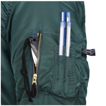 Мужская весенняя куртка переходного периода MA1 MFH Flek Flyers Bomber Blue L