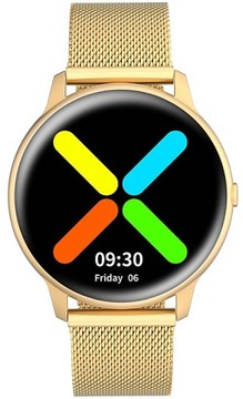 ZEGAREK DAMSKI SMARTWATCH G.ROSSI SW015 ZŁOTY +BOX