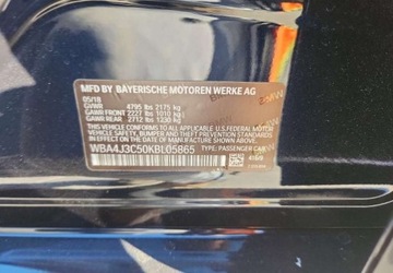 BMW Seria 4 F32-33-36 Coupe Facelifting 420i 184KM 2019 BMW Seria 4 Auta z USA - Zapytaj o wiecej ofert 2.0 Benzyna 184KM, zdjęcie 9