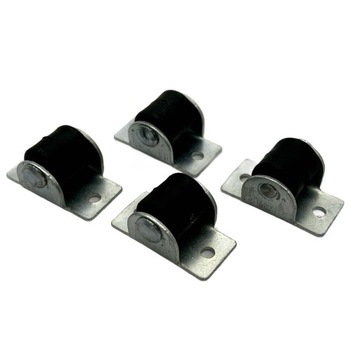 KÓŁKO MEBLOWE ROLKA STAŁA FI 16 mm 4 szt Metafranc