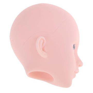 Голова куклы BJD 1/4, лепка женской головы с шарниром