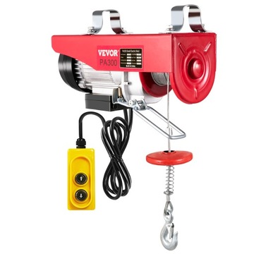 Лебедка VEVOR Электрическая 150/300КГ
