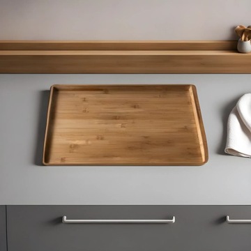 ДОСКА БАМБУКОВАЯ БОЛЬШАЯ РАЗДЕЛОЧНАЯ ДОСКА 55x43