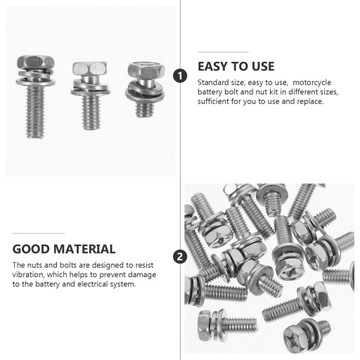 ŚRUBY NIERDZEWNE ŚRUBY STALOWE NAKRĘTKI SZEŚCIOKĄTNE SILNIK