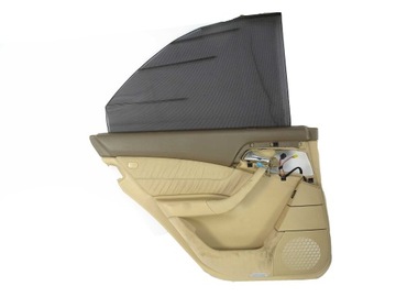 Mercedes S W220 BOCZEK DRZWI LEWY TYŁ Z ROLETĄ