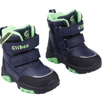 Botki śniegowce chłopięce trapery mocno ocieplane