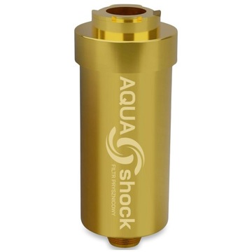 FILTR DO WODY PRYSZNICOWY AQUA shock ZŁOTY POD PRYSZNIC WKŁAD DO PRYSZNICA