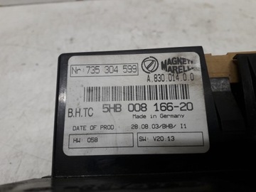 LANCIA LYBRA 99-05 PANEL VENTILACE KLIMATIZACE 735304599