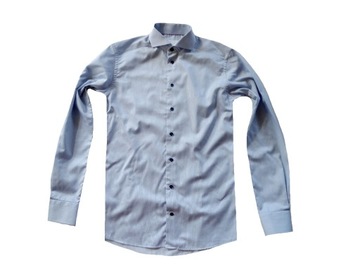 ETON koszula biznesowa w prążki 15 SLIM FIT