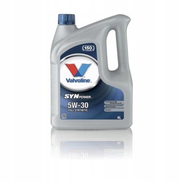 OLEJ VALVOLINE SYNPOWER 5W30 4L MB BMW VW RYBNIK