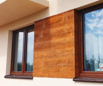 Фасадная доска DrewVIP, образец комплекта