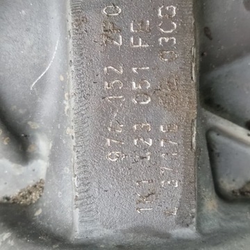 ШЕСТЕРНЯ РУЛЕВОГО РЕДУКТОРА 1K1423051FE 1K0909144R CADDY SKODA VWC