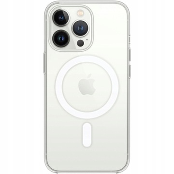 ETUI SILIKONOWE MAGSAFE DO IPHONE 14 PRO MAX PRZEZROCZYSTE CLEAR CASE