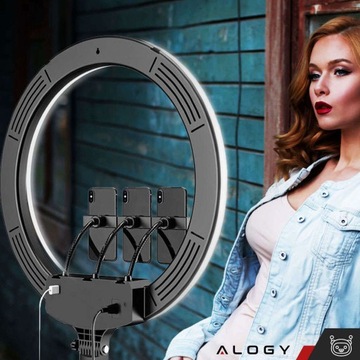 Кольцевой светодиодный кольцевой светильник для селфи, макияжа, фотографий, 3 держателя для телефона