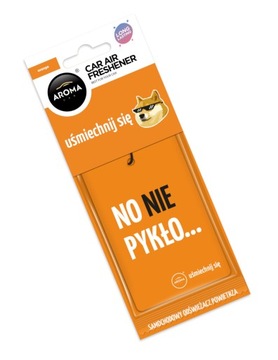 Zapach Samochodowy NO NIE PYKŁO Aroma Pomarańcza