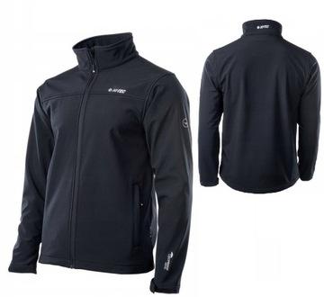 KURTKA MĘSKA SOFTSHELL WODOODPORNA CIEPŁA HI-TEC M